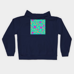 BlossomSketch: Versatile  Floral Design Kids Hoodie